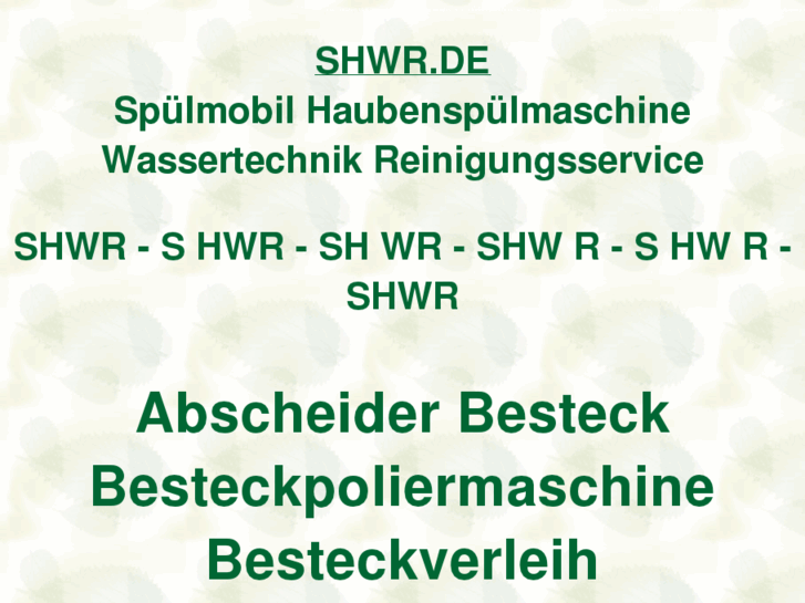 www.shwr.de