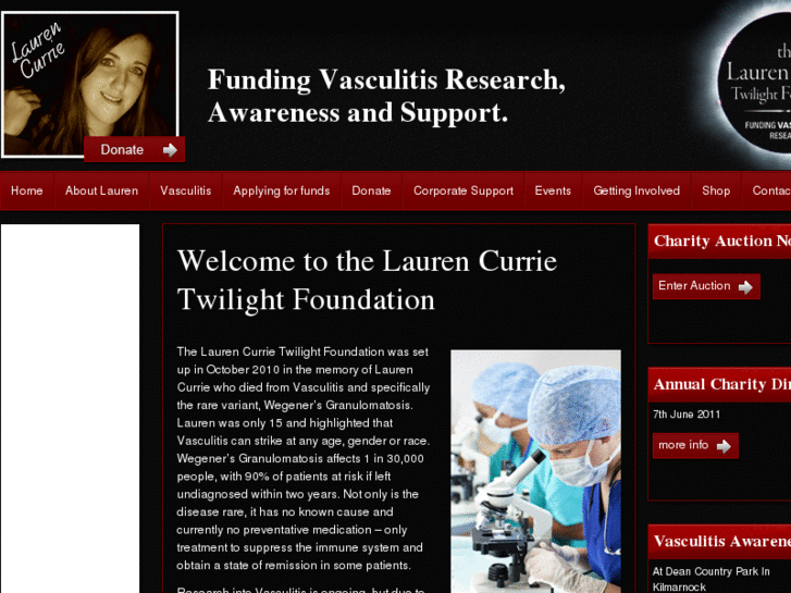 www.thelaurencurrietwilightfoundation.org