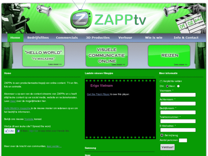 www.zapptv.net