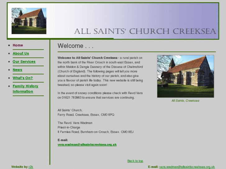 www.allsaintscreeksea.org.uk