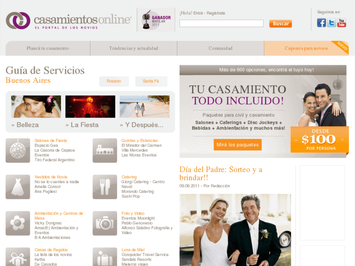 www.casamientosonline.com