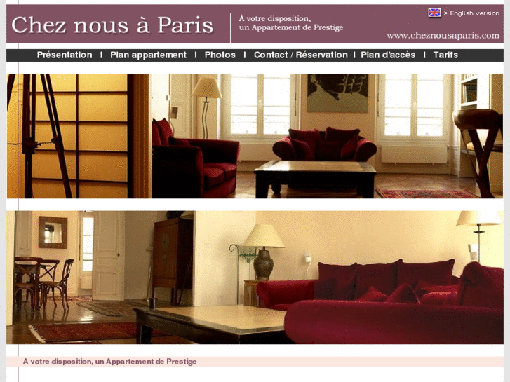 www.cheznousaparis.com