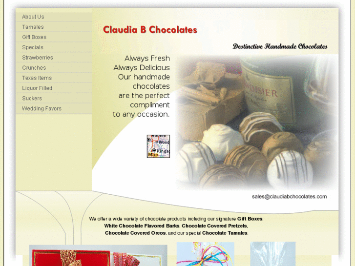 www.claudiabchocolates.com