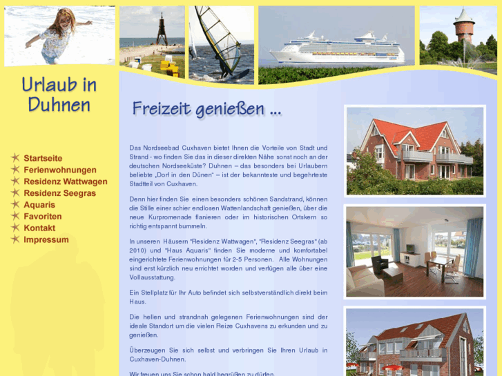 www.ferienwohnungen-cuxhaven-duhnen.com