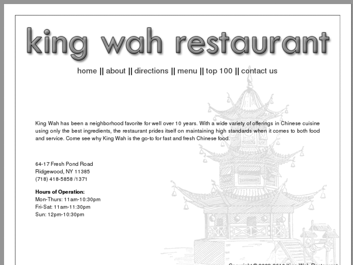 www.kingwahrestaurant.com