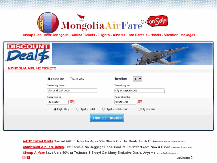 www.mongoliaairfare.com