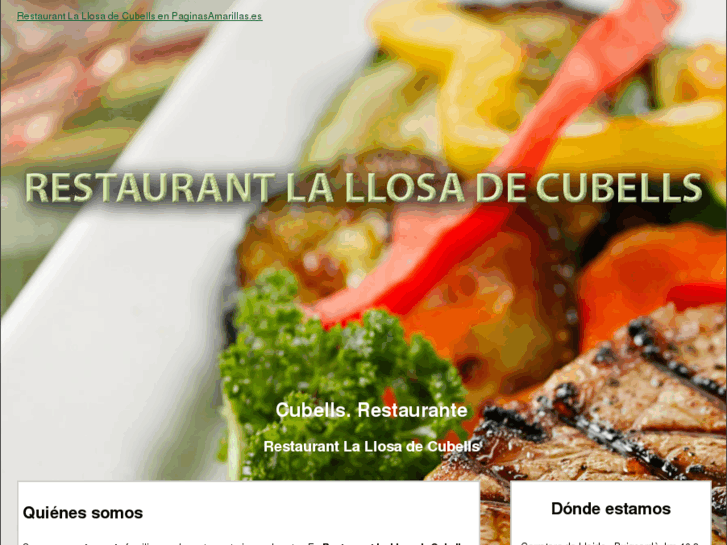 www.restaurantlallosadecubells.com