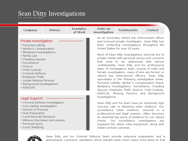 www.seandittyinvestigations.com