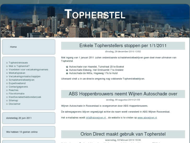 www.topherstel.nl