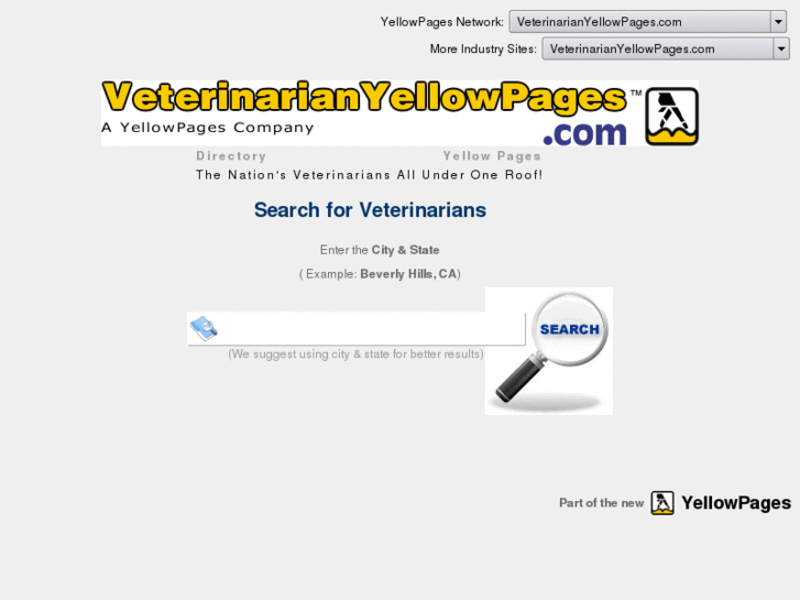 www.veterinarianyellowpages.com