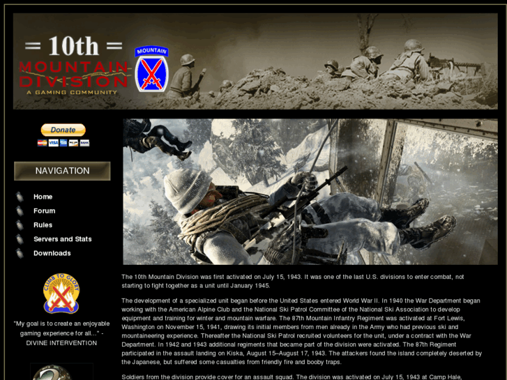 www.10thmtndiv.com