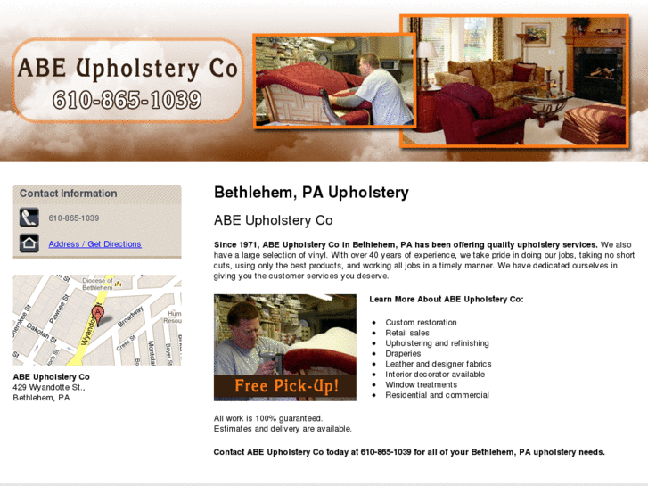 www.abeupholstery.com