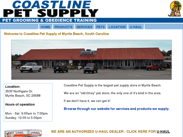 www.coastlinepetsupply.com