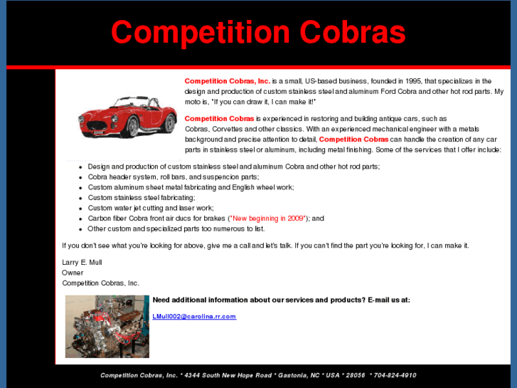 www.competitioncobras.com