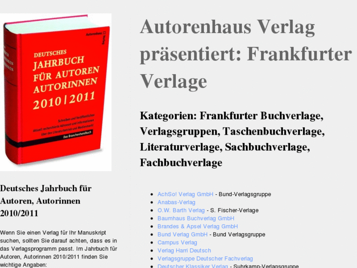 www.frankfurter-verlage.de