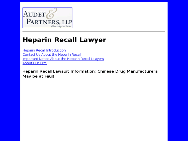 www.heparin-recall-lawyer.com