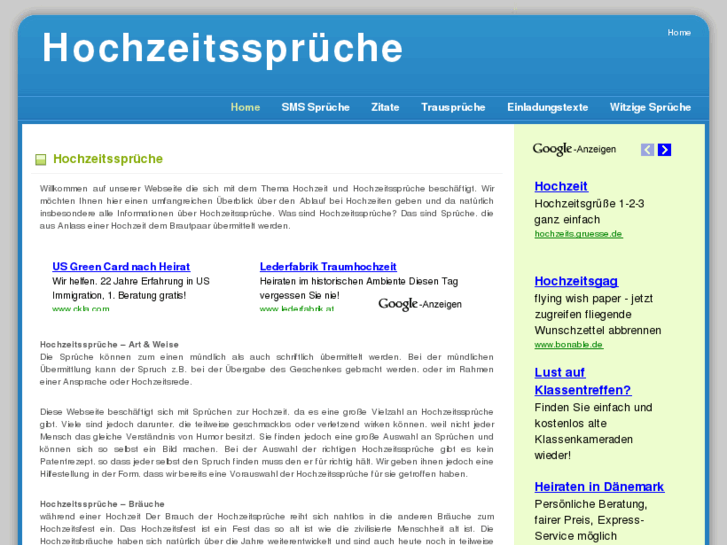 www.hochzeitssprueche.biz