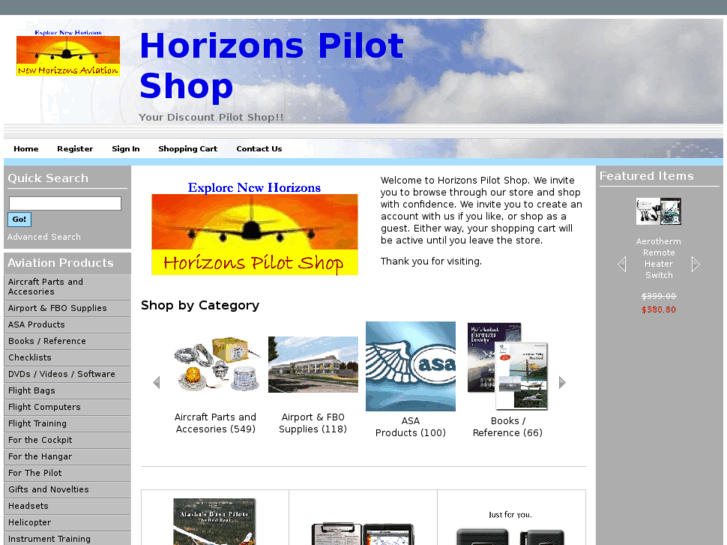 www.horizonspilotshop.com