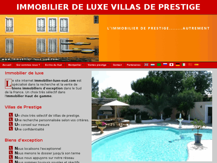 www.immobilier-luxe-sud.com