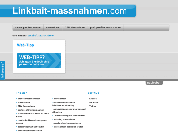 www.linkbait-massnahmen.com