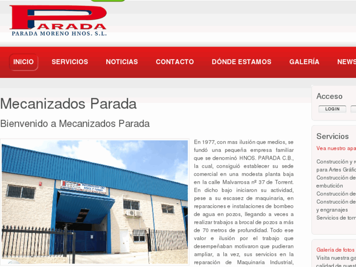 www.paradamecanizados.es