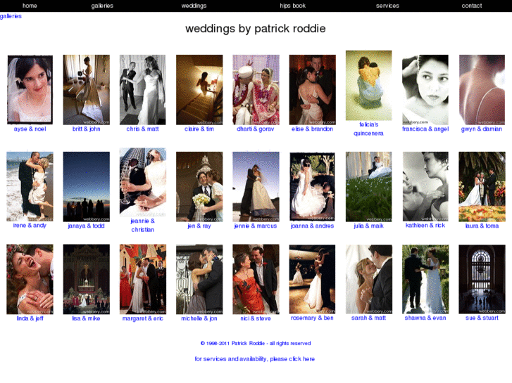 www.patrickroddieweddings.com