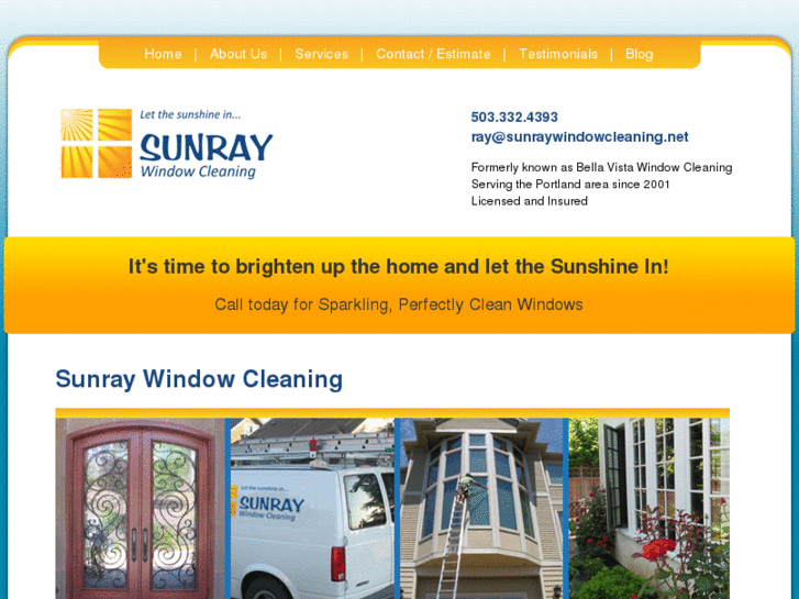 www.sunraywindowcleaning.net