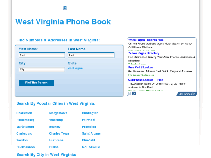 www.west-virginia-phone-book.com