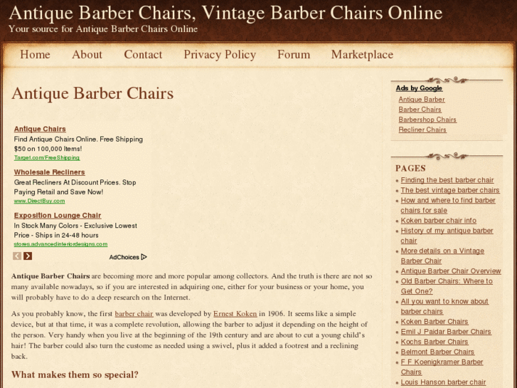 www.antiquebarberchairs.org