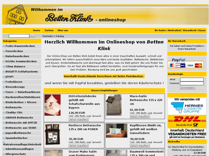 www.bettenklink.de