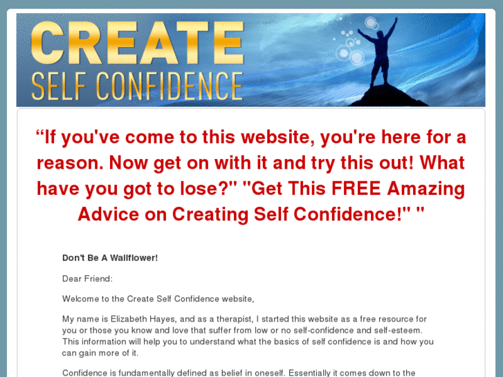 www.createselfconfidence.com