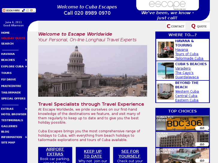 www.cubaescapes.com