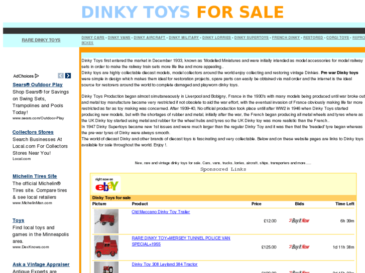 www.dinkytoysforsale.com