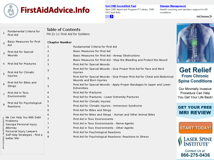 www.firstaidadvice.info