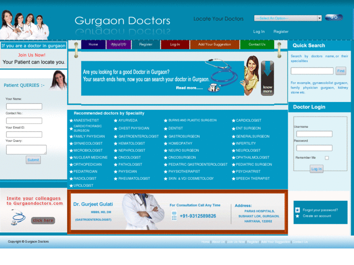 www.gurgaondoctors.com