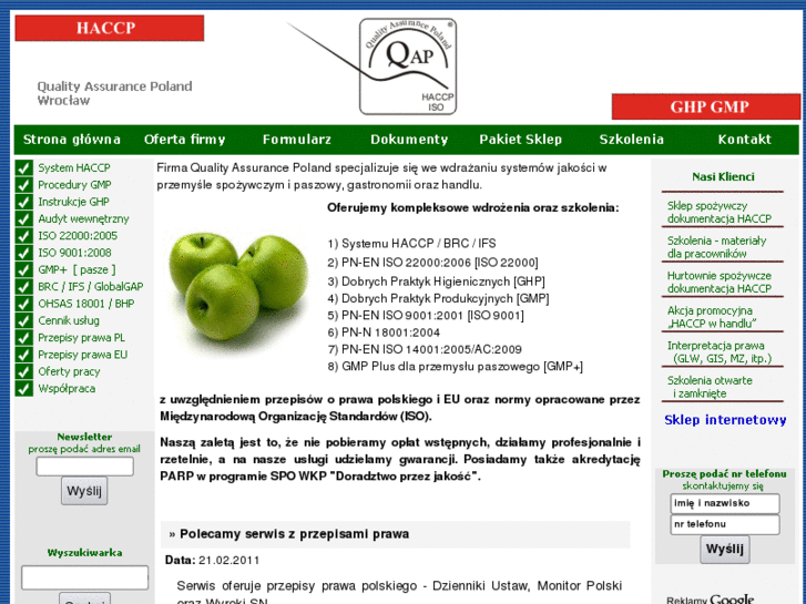 www.haccp.org.pl