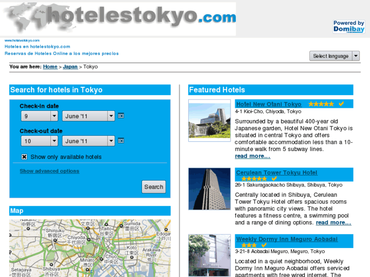 www.hotelestokyo.com