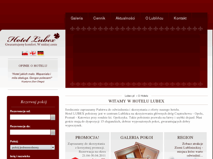 www.hotellubex.com