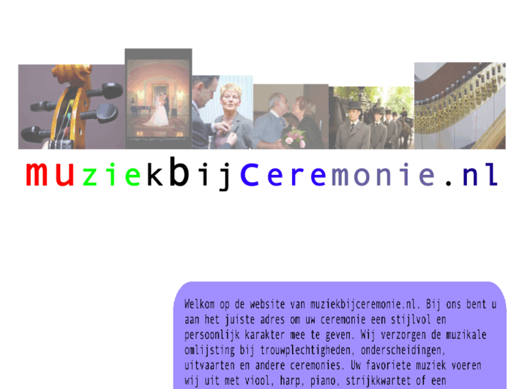 www.muziekbijceremonie.com