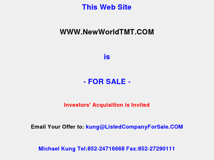 www.newworldtmt.com