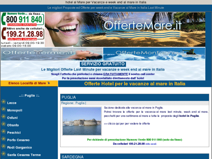 www.offertemare.it