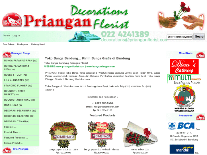 www.prianganflorist.com