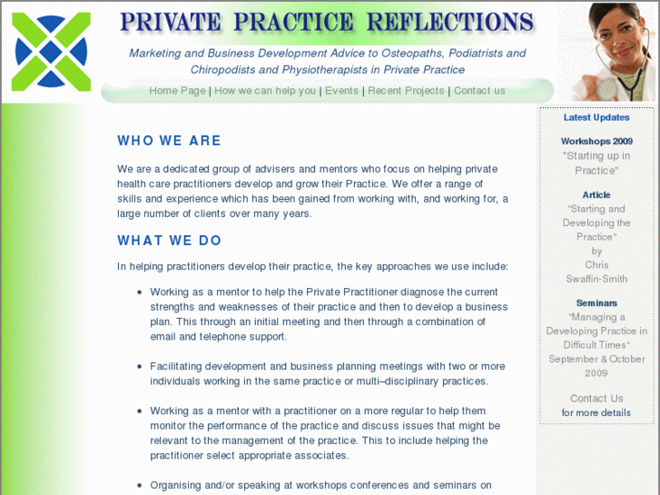 www.privatepracticereflections.com