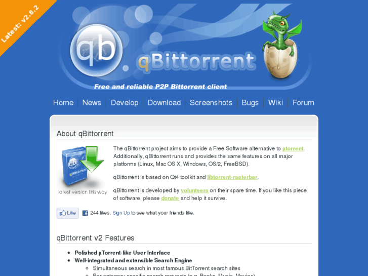 www.qbittorrent.org