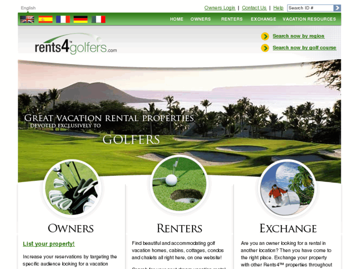 www.rents4golfers.com