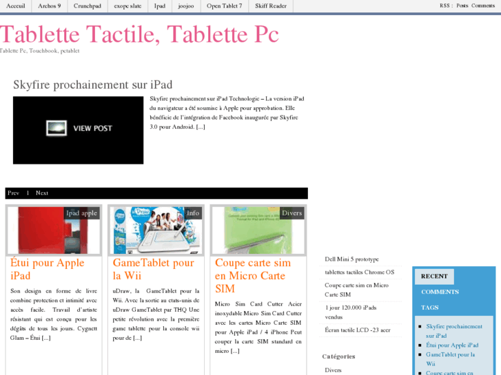 www.tablette-tactile.biz