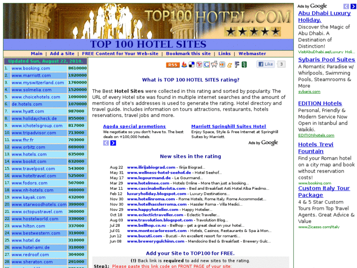 www.top100hotel.com