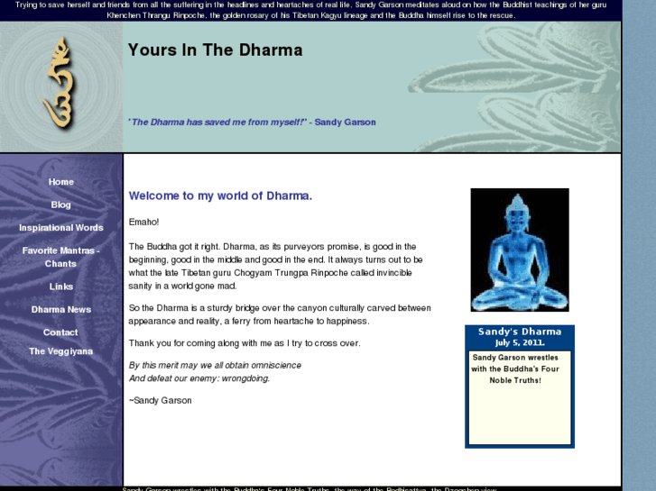 www.yoursinthedharma.org