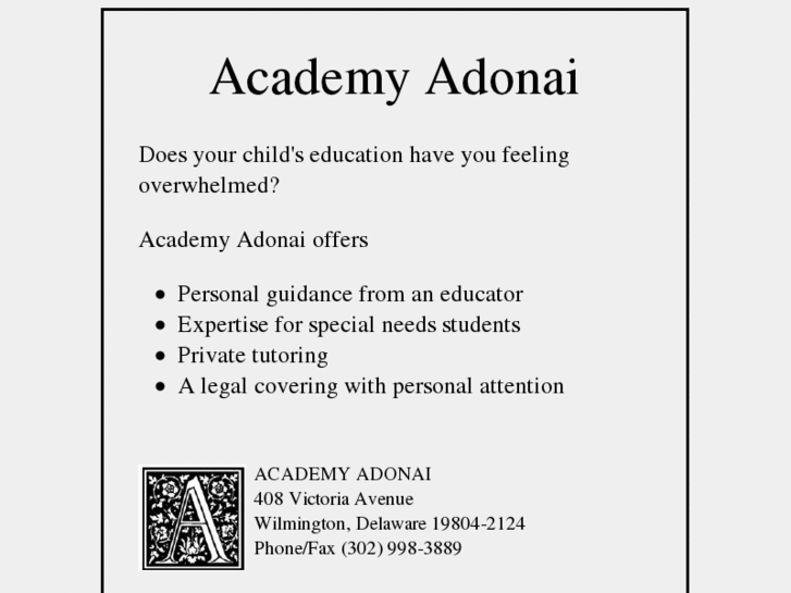 www.academyadonai.com