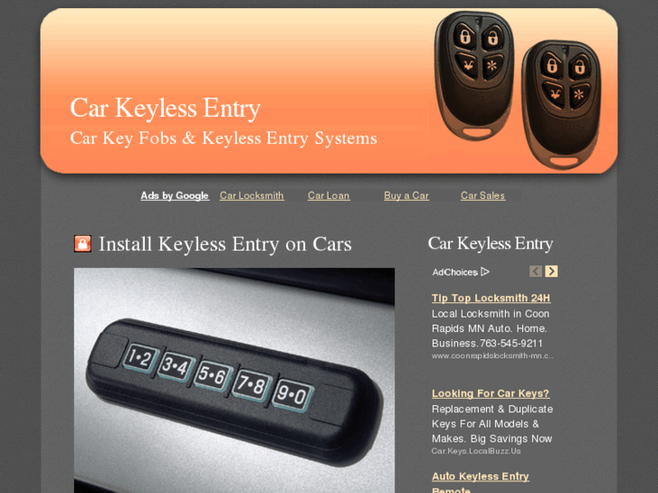 www.carkeylessentry.net